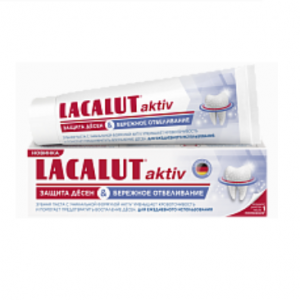 Купить: Lacalut Activ-White зубная паста 75мл