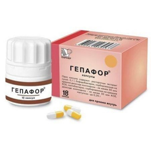 Купить: Гепафор 18 шт капсулы