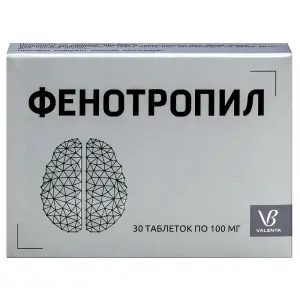 Купить Фенотропил 100 мг 30 шт таблетки