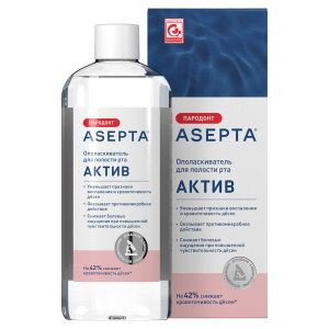 Купить: Asepta Актив 250 мл ополаскиватель для полости рта