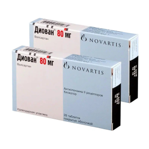 Купить: Набор 2 уп. Диован 80 мг 28 шт таб