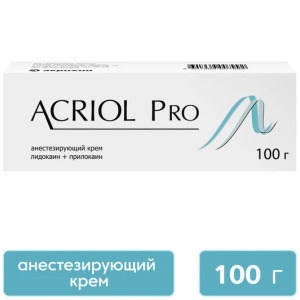 Купить: Акриол Про 2,5% + 2,5% 100 г крем для местного и наружного применения