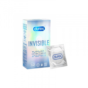 Купить Durex Invisible XXL презервативы ультра тонкие 12 шт.