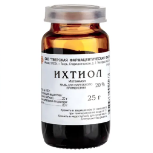 Купить: Ихтиоловая мазь для наружного применения 20% 25г