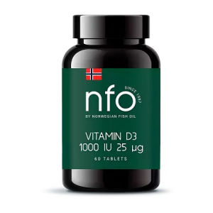 Купить NFO Витамин D таб 1000МЕ №60