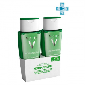 Купить: Vichy Normaderm лосьон 200мл №2 очищ и сужающ поры -50% на 2-й