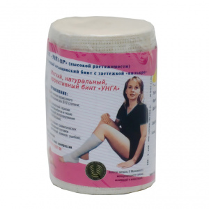 Купить: Унга-ВР бинт 8 см × 1,5 м эластичный с застёжкой велкро Артикул С305