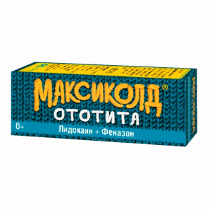 Купить: Максиколд Ототита капли ушн 1%/4% 15мл