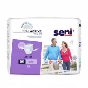 Купить: Seni Трусы впитывающие для взрослых Active Plus Medium, 10 шт