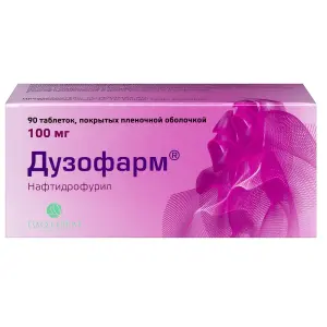 Купить Дузофарм 100 мг 90 шт таблетки покрытые пленочной оболочкой