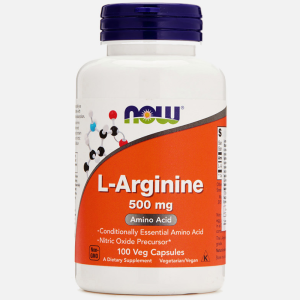 Купить: Now Foods L-Аргинин 630 мг 100 шт капсулы