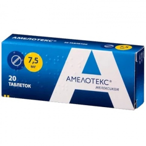 Купить Амелотекс таблетки 7,5мг №20