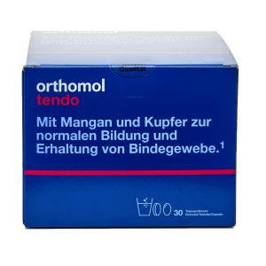 Купить: Orthomol Tendo порошок + таблетки + капсулы курс 30 дней