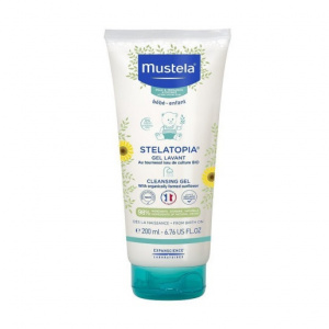 Купить: Mustela Stelatopia 200 мл гель для купания очищающий