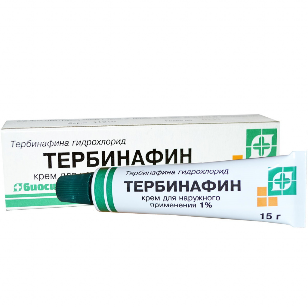 ️ Купить тербинафин крем для наружного применения 1% 15г (Биосинтез) в .