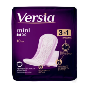 Купить: Versia Mini 10 шт прокладки урологические