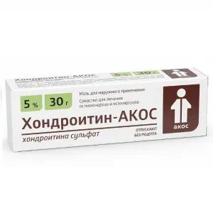 Купить Хондроитин-Акос 5% 30 г мазь