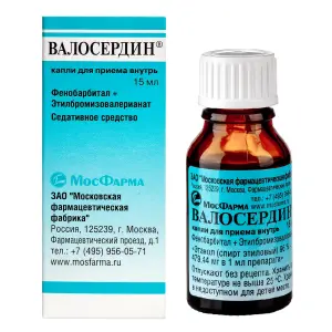 Купить Валосердин 15 мл капли