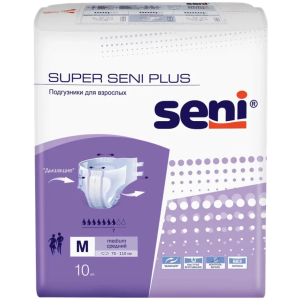 Купить: Seni Super 10 шт подгузники для взрослых размер M1