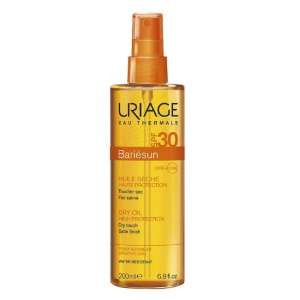 Купить: Uriage Bariesun 200 мл масло-спрей сухое для тела и волос SPF30