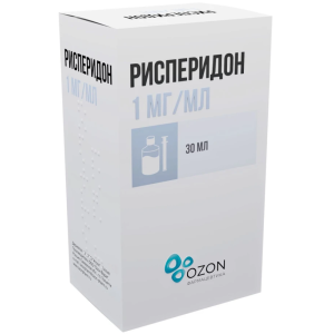 Купить: Рисперидон 1 мг/мл 30 мл раствор