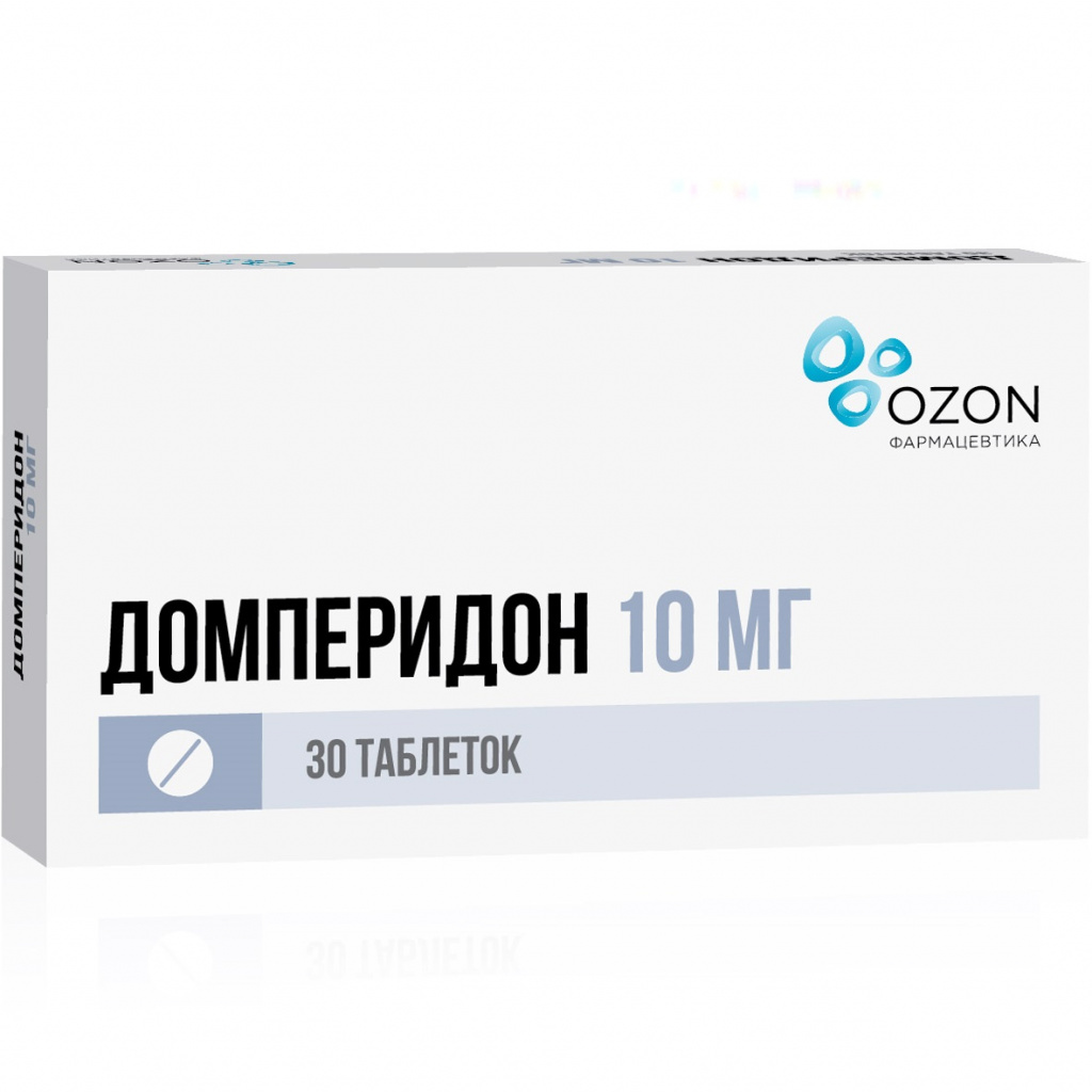 Домперидон таблетки ппо 10мг №30 ⭐ Купить по низкой цене | Артикул: 71352 |  Производитель: Озон - Ваша Аптека №1 | Москва и Московская область