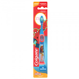 Купить: Colgate Smilles Spiderman зубная щетка 2-5 лет