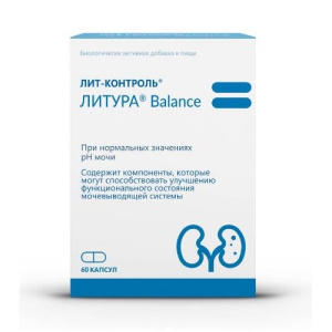 Купить: Лит-Контроль Литура Balance 60 шт капсулы