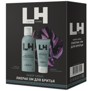 Купить: Lierac Homme набор для бритья 150 мл пена для бритья + 75 мл бальзам после бритья