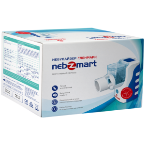 Купить: Glenmark Nebzmart mbpn002 небулайзер портативный