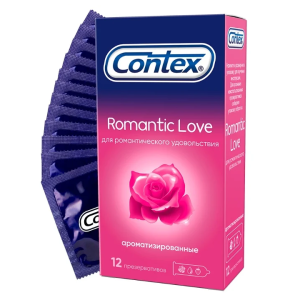 Купить Contex Romantic Love презервативы ароматизированные 12 шт.