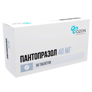 Купить: Пантопразол таб по кишечнораств 40мг №56