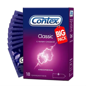 Купить Contex Classic презервативы классические 18 шт.