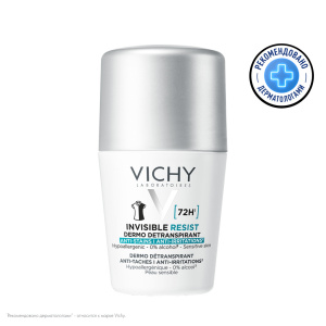 Купить VICHY INVISIBLE RESIST дезодорант-шарик 50мл 72ч