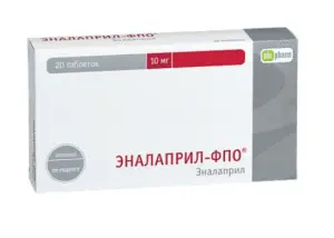 Купить Эналаприл-ФПО 10 мг 20 шт таблетки