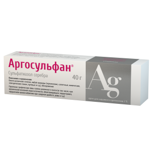 Купить: Аргосульфан 2% 40 г крем для наружного применения