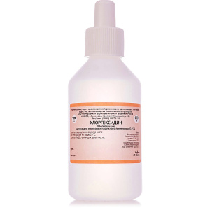 Купить: Хлоргексидина биглюконат 0,05% 100 мл раствор для местного и наружного применения