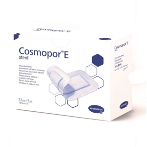 Купить: Cosmopor E 5 см x 7,2 см 10 шт повязка послеоперационная самоклеящаяся стерильная