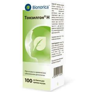 Купить Тонзилгон Н 100 мл капли