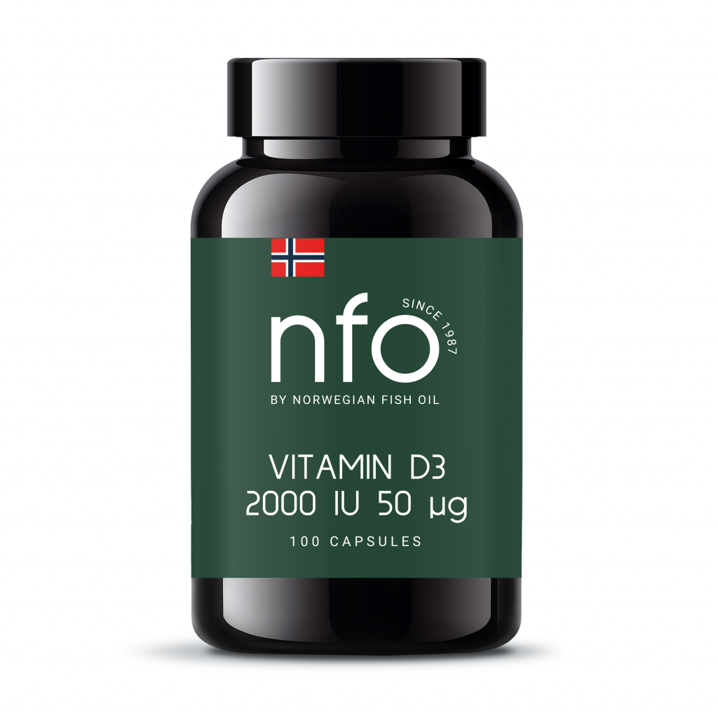 Купить NFO Витамин D капс 2000МЕ №100