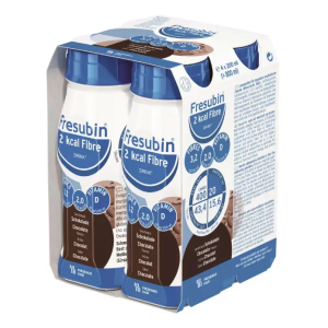 Купить: Fresubin 200 мл 4 шт напиток с пищевыми волокнами вкус шоколад 2ккал