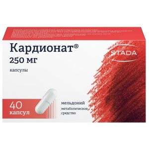 Купить: Кардионат 250 мг 40 шт капсулы