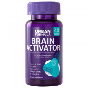 Купить: Urban Formula капс №40 Brain Activator FocusBrainer ФокусБрейнер