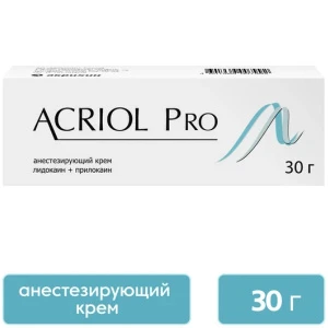 Купить Акриол Про 2,5% + 2,5% 30 г крем для местного и наружного применения