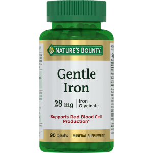 Купить: Nature's Bounty Легкодоступное железо 28 мг 90 шт капсулы