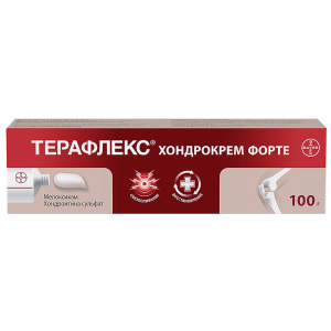 Купить: Терафлекс Хондрокрем Форте 100 мл крем туба