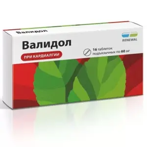 Купить Валидор Реневал 60 мг 16 шт таблетки подъязычные