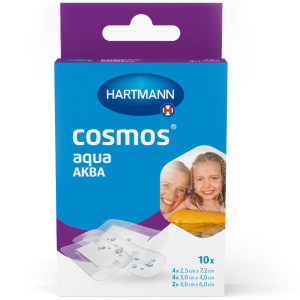 Купить: Cosmos Aqua 10 шт пластырь 3-х размеров