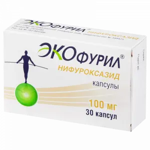 Купить Экофурил 100 мг 30 шт капсулы