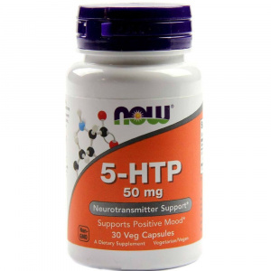 Купить: Нау Фудс 5-HTP (L-5-Гидрокситриптофан) 30 шт капсулы